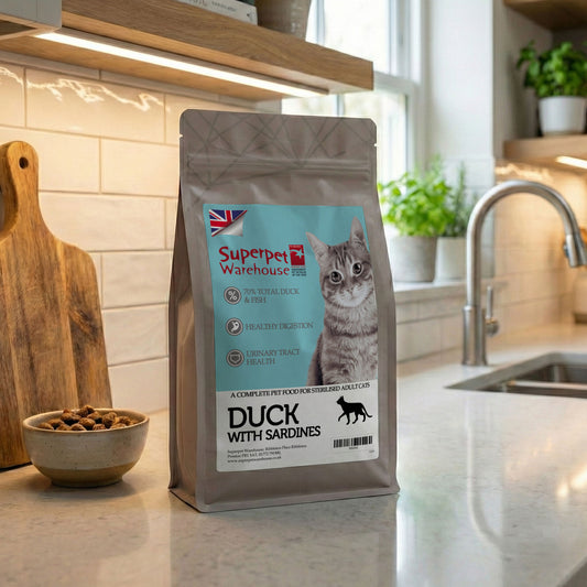 Superpet Connoisseur Cat Adult Duck & Sardines 5kg