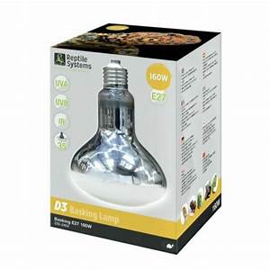 Reptile Systems D3 UV Basking Lamp, 125 Watt