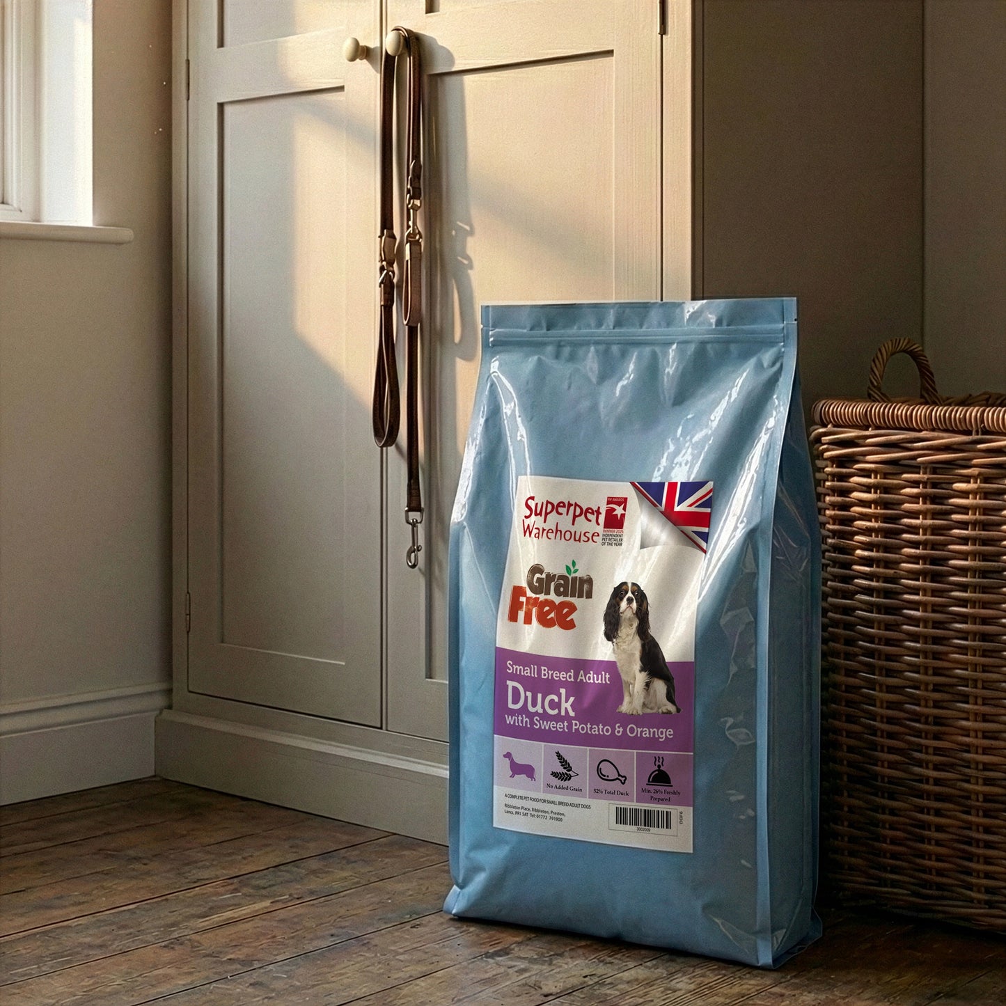 Superpet Grain Free Adult Small Breed Duck 6Kg