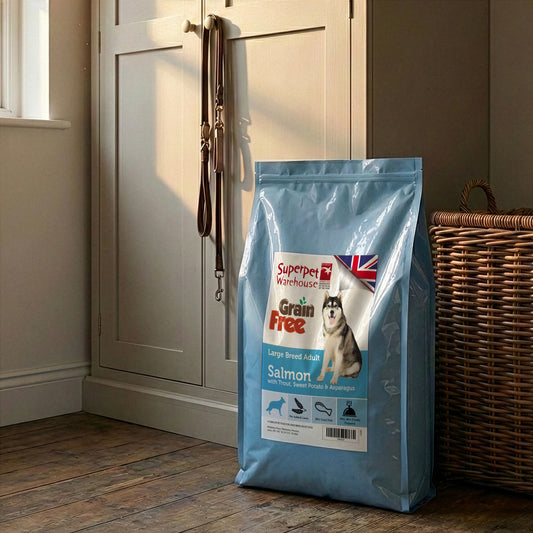 Superpet Grain Free Large Breed Adult Salmon 6Kg