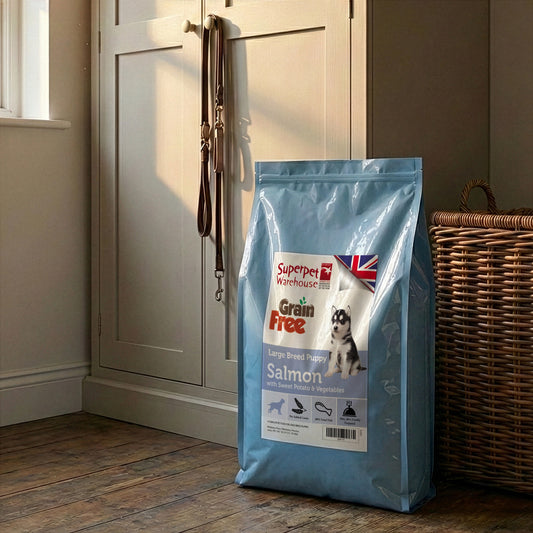 Superpet Grain Free Puppy Large Breed Salmon 6Kg