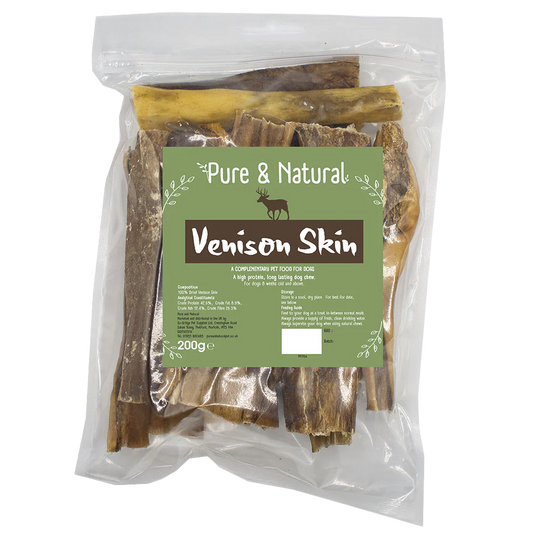 Pure & Natural Venison Skin 200g