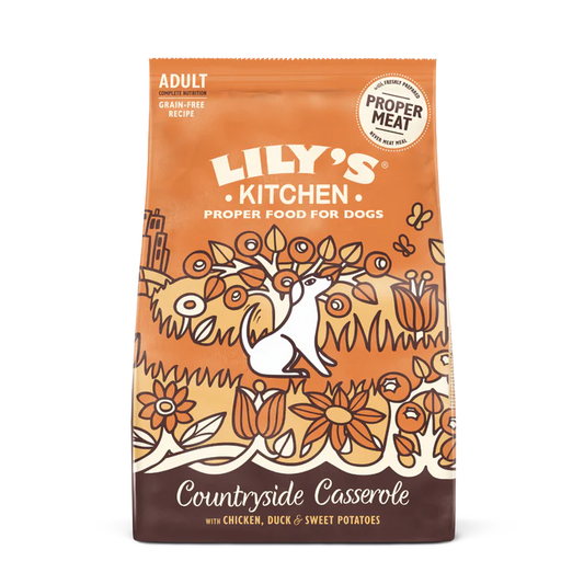 Lilys Kitchen Dog Dry Chicken & Duck Countryside Casserole 7kg