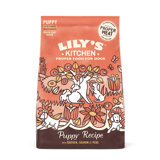 Lilys Kitchen Dog Dry Chicken & Salmon Puppy Recipe 2.5kg
