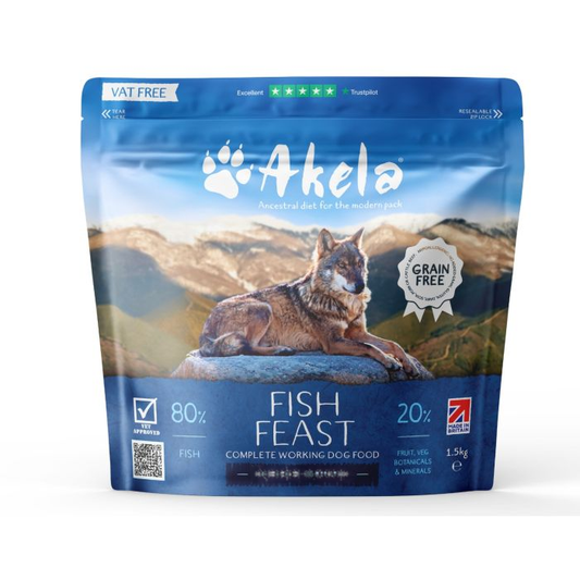 Akela Fish Feast Medium Paws 1.5kg product image
