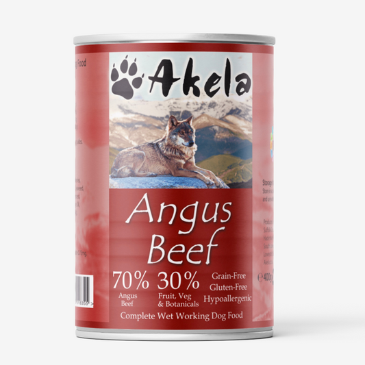 Akela Tins Angus Beef 400g product image