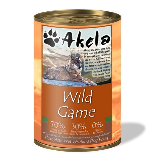 Akela Tins Wild Game 400g product image