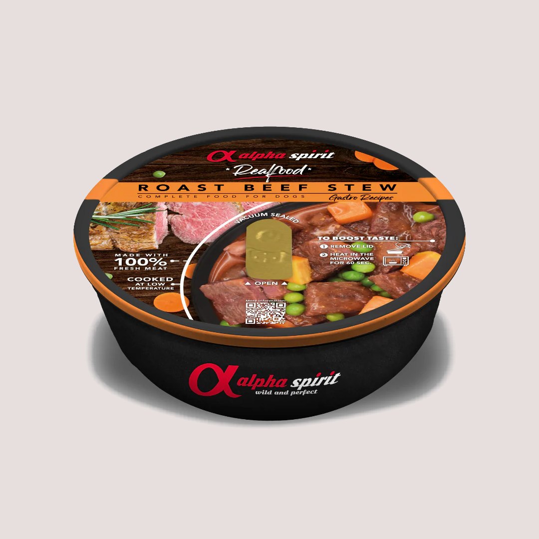 Alpha Spirit Real Food Roast Beef Stew 280G product image