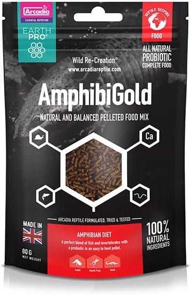 Arcadia EarthPro AmphibiGold Aquatic Amphibian Diet 80g product image