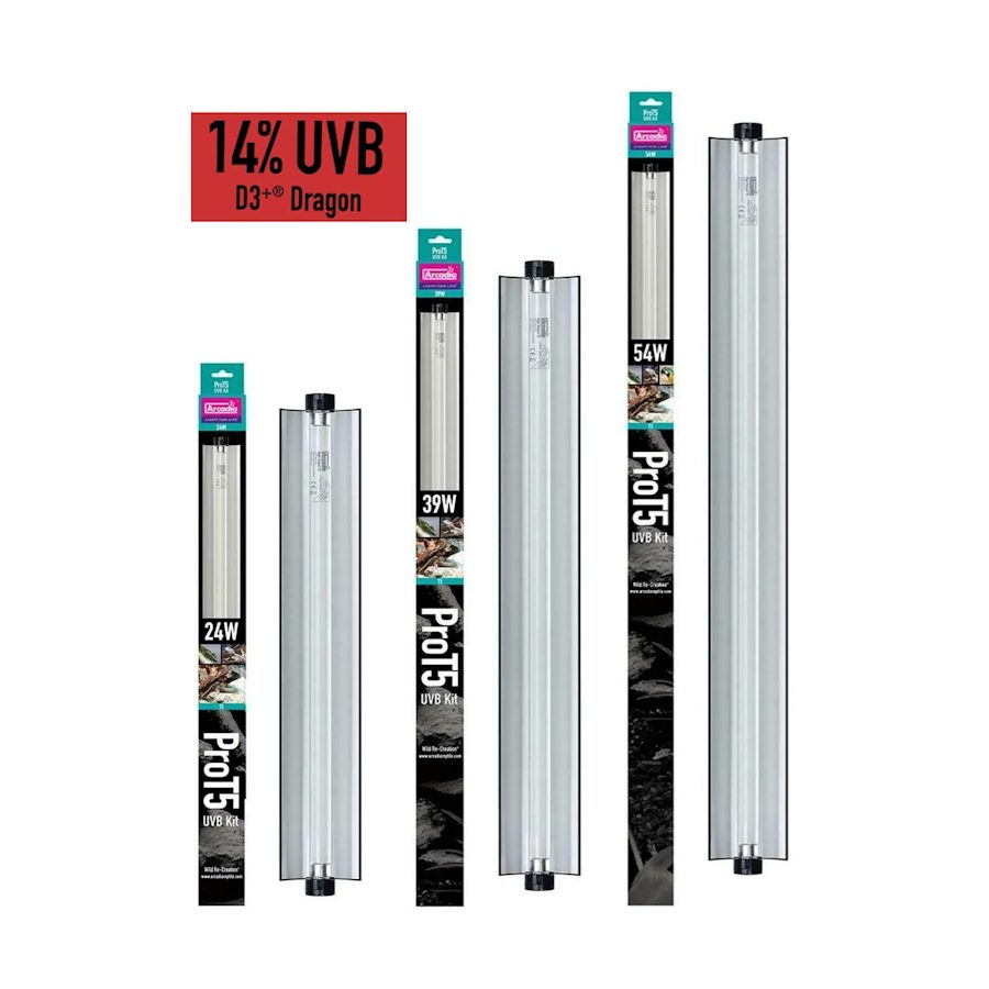 Arcadia ProT5 UVB Kit – Dragon 14% 54W product image
