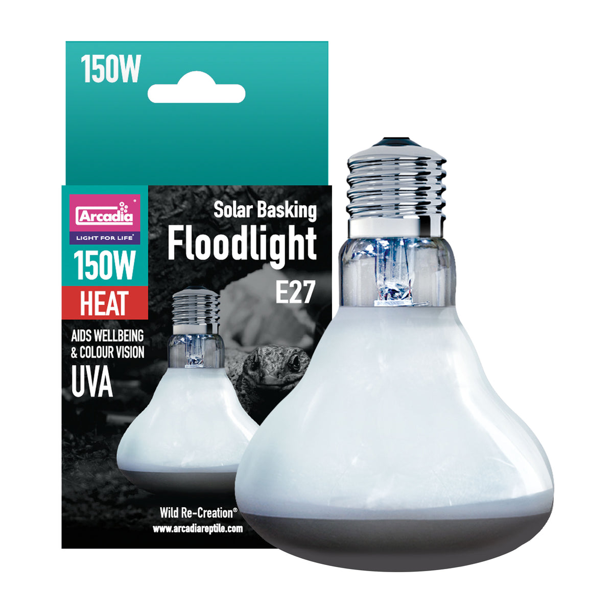Arcadia Solar Basking Infrared Floodlight 150W product image