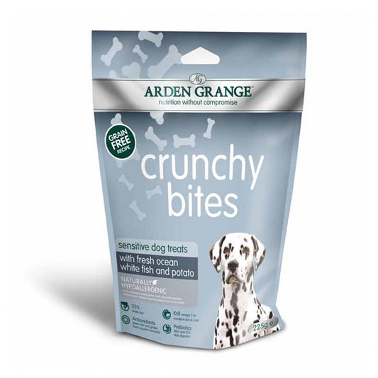 Arden Grange Crunchy Bites Sensitive Fish 225G product image