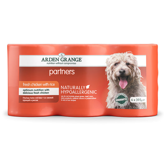 Arden Grange Partners Fresh Chicken with Rice 6x395g product image