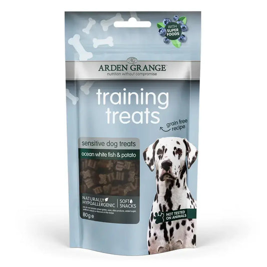 Arden Grange Training Treats Ocean White Fish and Potato 80g product image