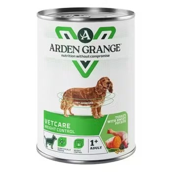 Arden Grange Weight Control Wet Dog Food Turkey 395g product image