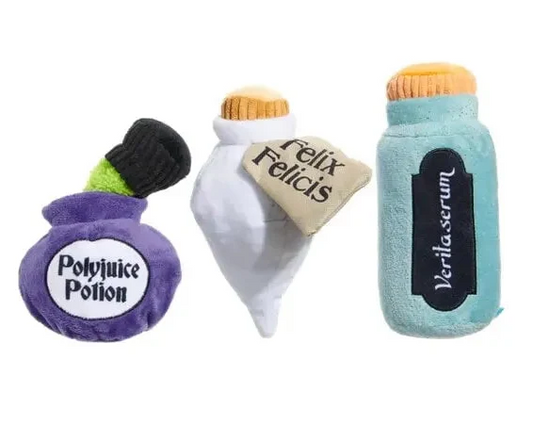 BARK Harry Potter Potions Pack Up Dog Toy product image