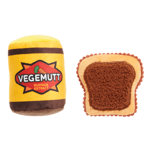 BARK Vegemutt Toast Dog Toy product image