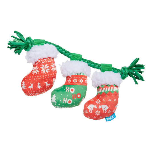 BARK Xmas Stocking Tuggers Dog Toy product image
