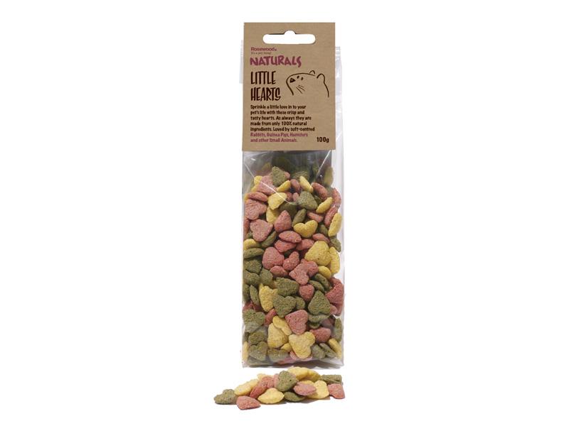 Rosewood Naturals Boredom Breaker Natural Treats Little Hearts 100g product image