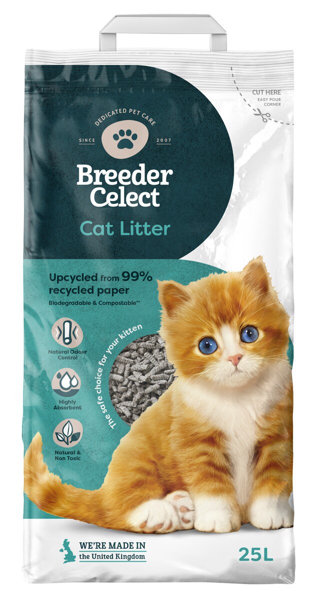 Breeder Celect Cat Litter 25L product image