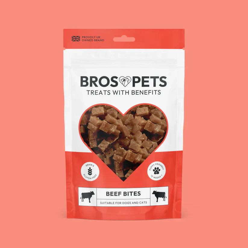 Bros Pets Beef Bites 100g product image