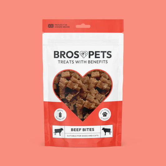Bros Pets Beef Bites 100g product image