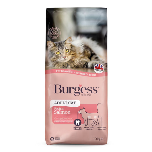 Burgess Adult Cat Scottish Salmon 10Kg product image