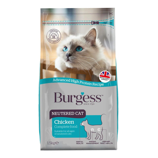 Burgess Cat Neutered Cat 1.5kg product image
