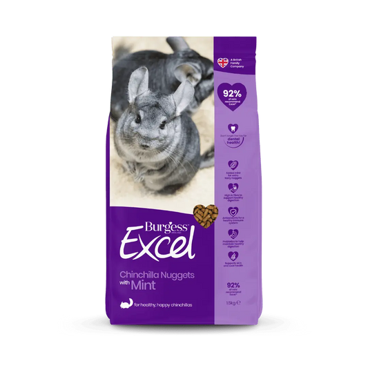 Burgess Excel Chinchilla Nuggets 1.5kg product image