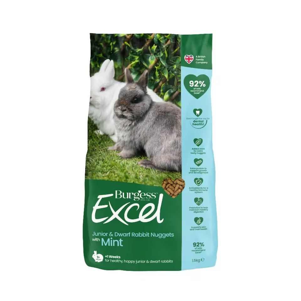 Burgess Excel Junior & Dwarf  Rabbit 1.5kg product image