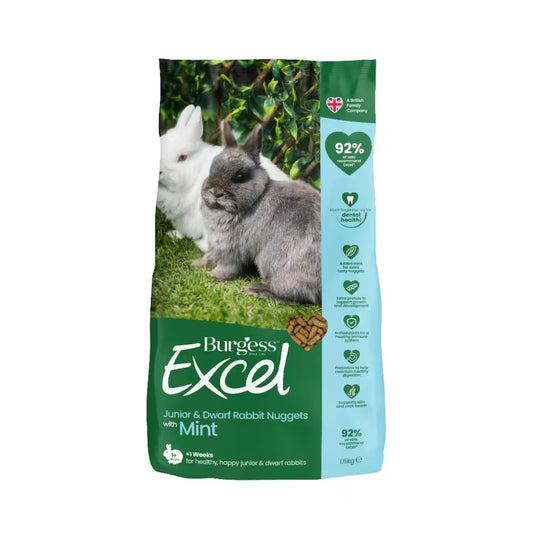Burgess Excel Junior & Dwarf  Rabbit 1.5kg product image