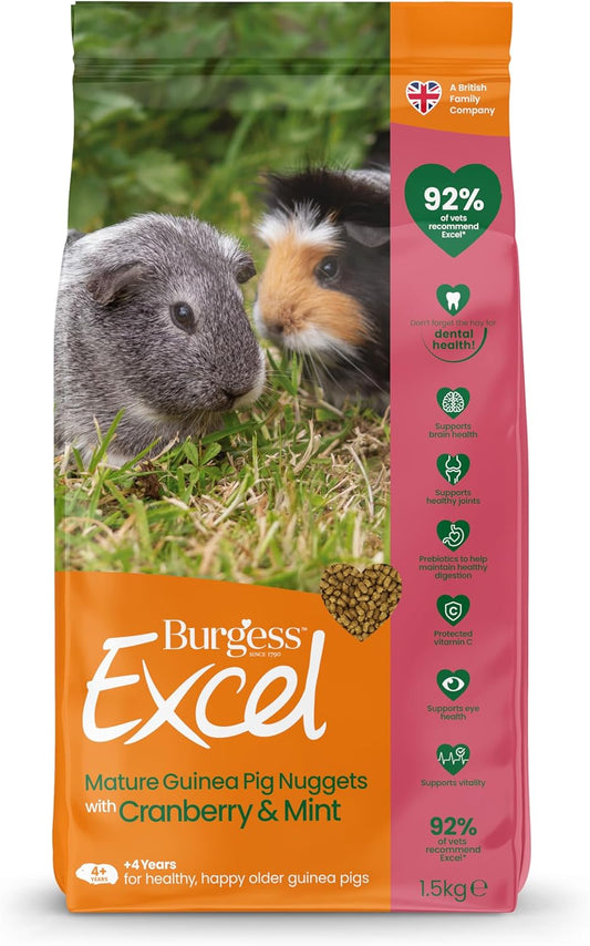 Burgess Excel Mature Guinea Pig1.5kg product image