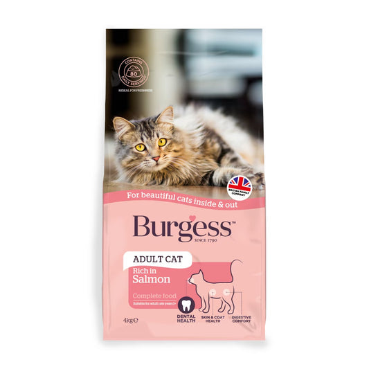 Burgess Salmon Adult Cat 4Kg product image