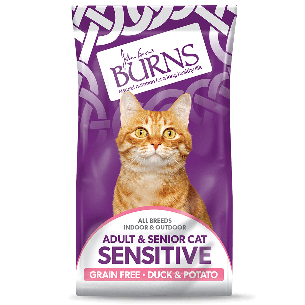 Burns Cat Sensitive Grain Free Duck & Potato 1.5kg product image