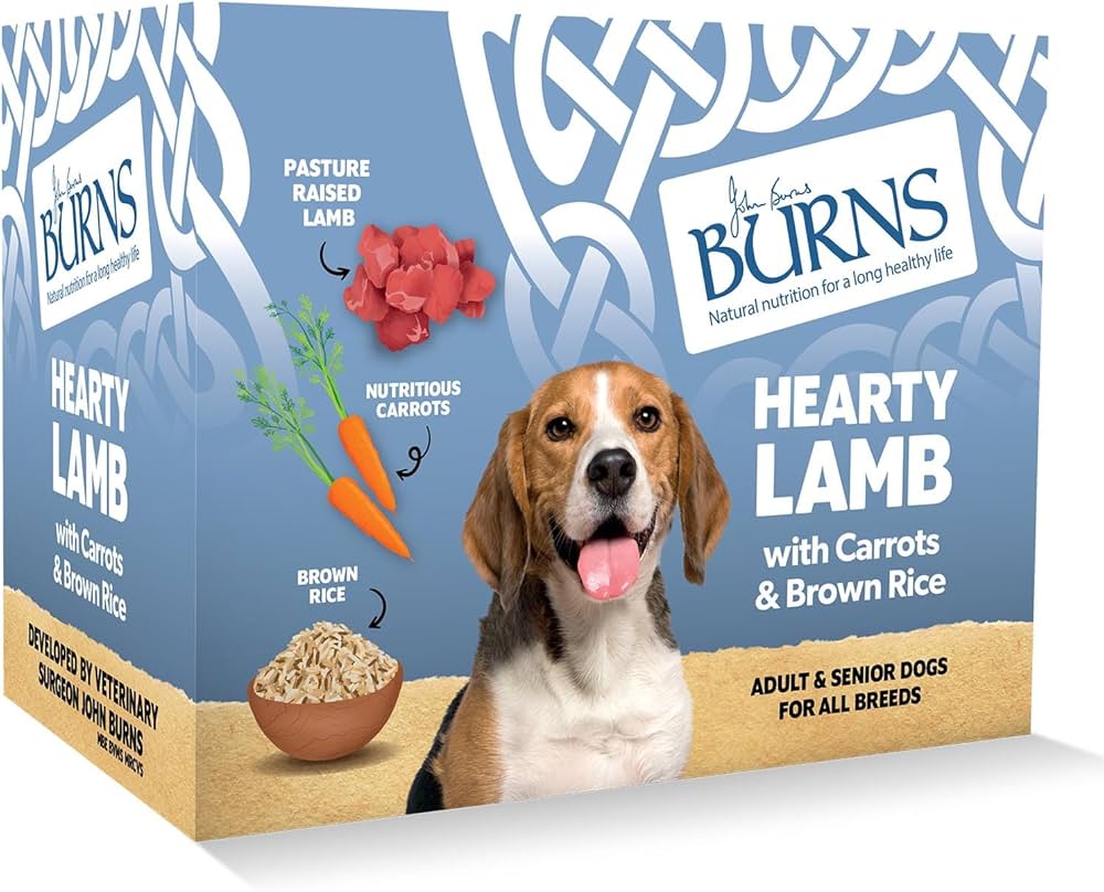 Burns Wet Food Hearty Lamb Tray 395g Box of 8 product image