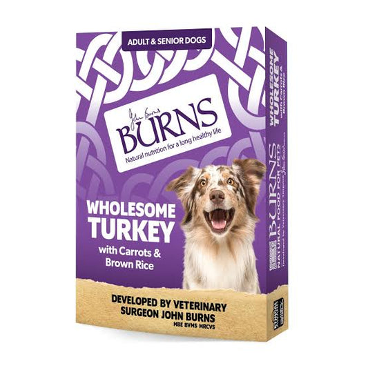 Burns Wet Food Wholesome Turkey Tray 395g product image