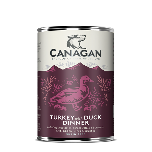 Canagan Can - Turkey & Duck Dinner For Dogs 400g product image