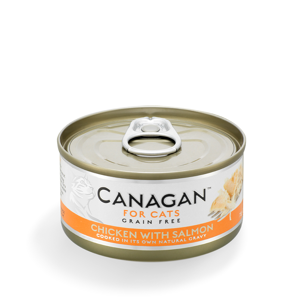 Canagan Cat Can - Chicken with Salmon 75g product image