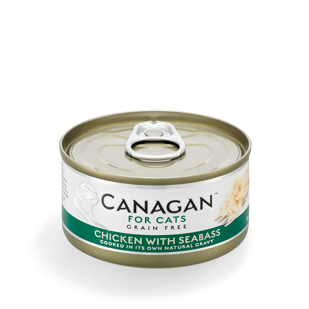 Canagan Cat Can - Chicken with Seabass 75g product image