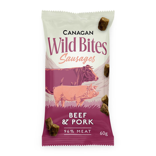 Canagan Wild Bites Beef & Pork 60g product image