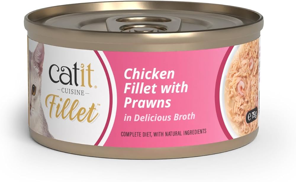 Catit Cuisine Chicken Fillet with Prawns 75g product image