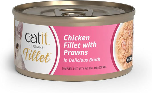 Catit Cuisine Chicken Fillet with Prawns 75g product image