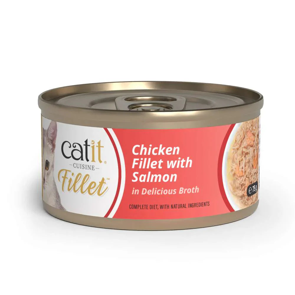 Catit Cuisine Chicken Fillet with Salmon 75g product image