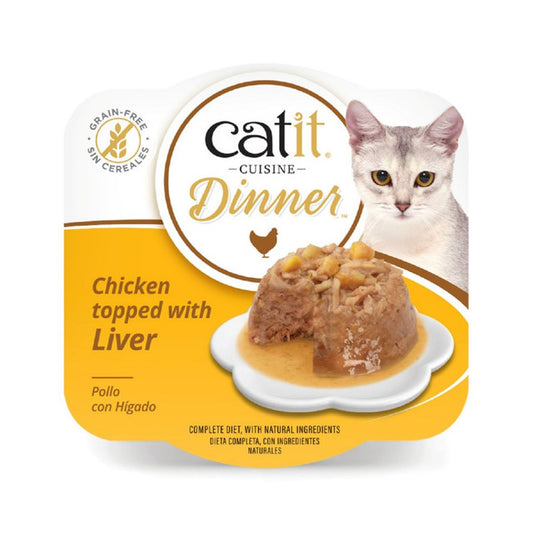 Catit Cuisine Dinner Chicken with Liver 75g product image