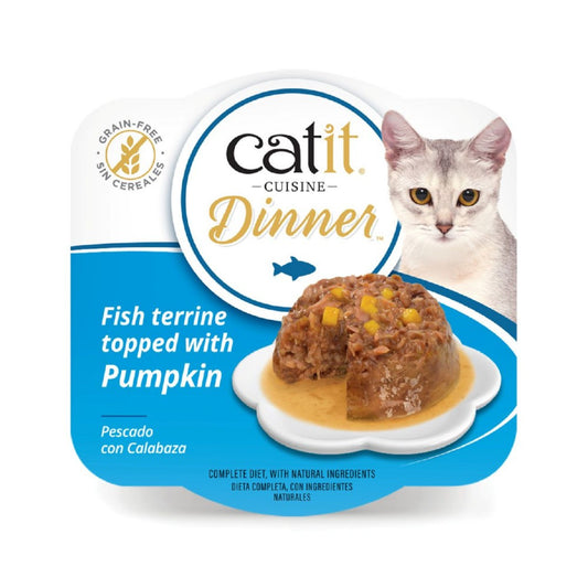 Catit Cuisine Dinner Fish with Pumpkin 75g product image