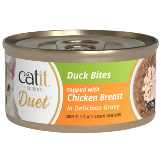Catit Cuisine Duet Duck with Chicken 75g product image