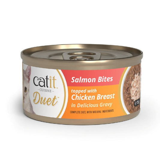Catit Cuisine Duet Salmon with Chicken 75g product image