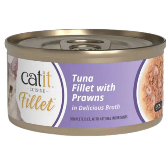 Catit Cuisine Tuna Fillet with Prawns 75g product image