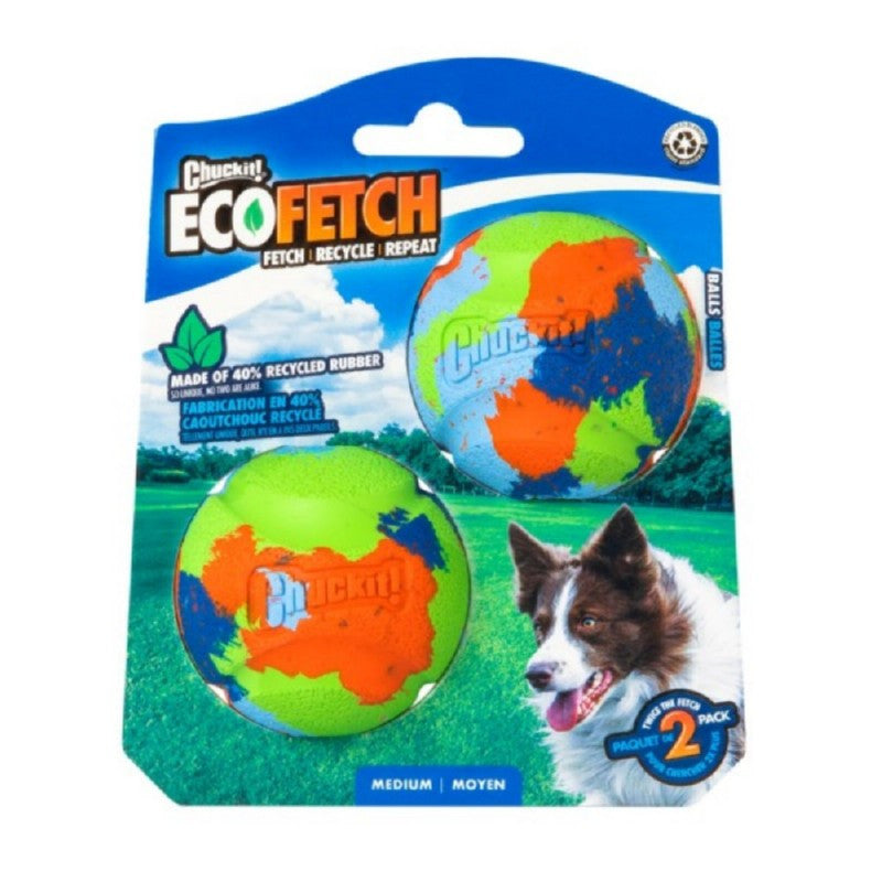 Chuckit! EcoFetch Ball Medium (2 Pack) product image