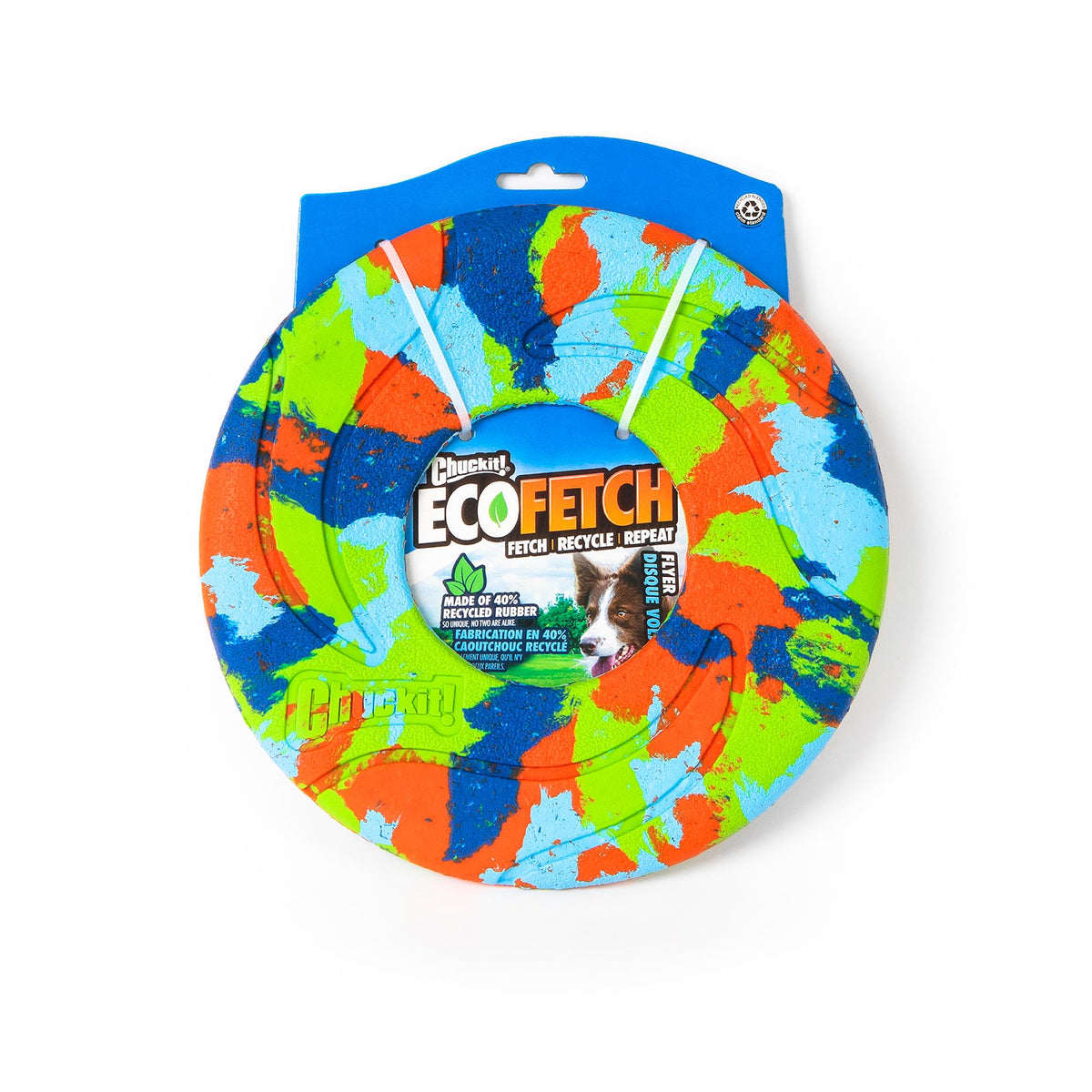 Chuckit! EcoFetch Recycled Rubber Flyer Medium product image